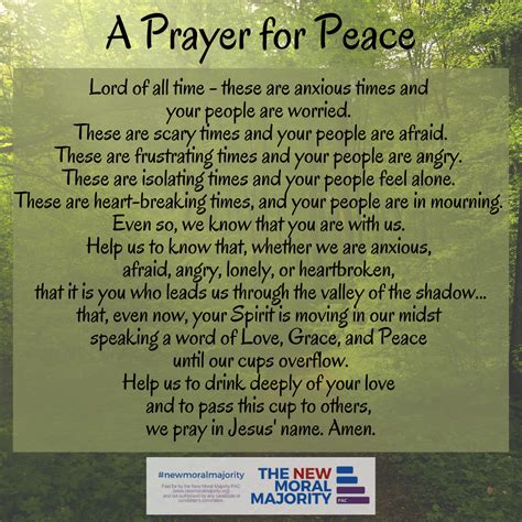 Prayer for Peace