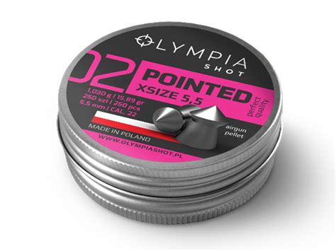 Olympia Shot Pointed Pellets Cal Gr Ct Airgun Depot