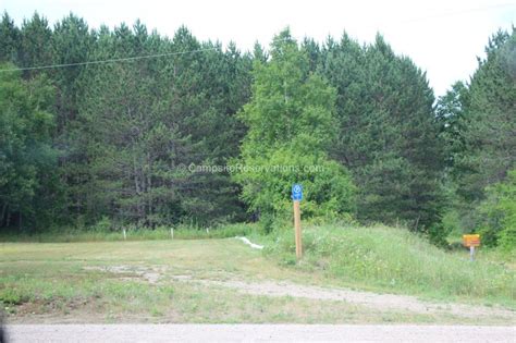 Kiosk Campground At Algonquin Provincial Park Ontario Canada