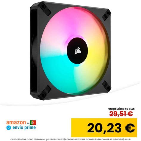 Corsair Icue Rgb Elite Mm Ventilador Pwm Oito Led Af