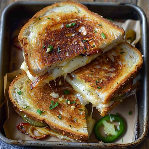 Roasted Jalapeño Popper Grilled Cheese Grammy Recipes