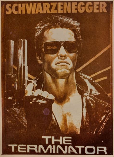 The Terminator 1984 Arnold Schwarzenegger Photo 90 USSR Color