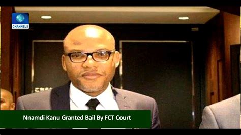 News10 Abuja Court Grants Self Acclaimed Ipob Leader Nnamdi Kanu