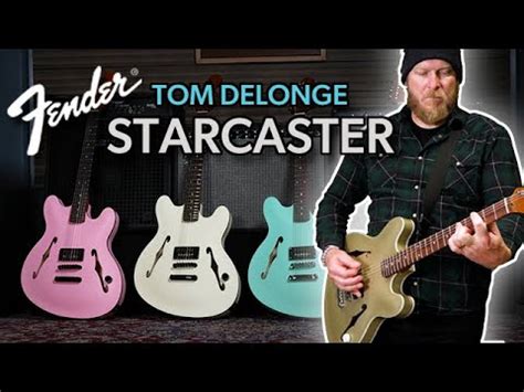 Fender Tom Delonge Starcaster Rosewood Fingerboard Chrome Hardware