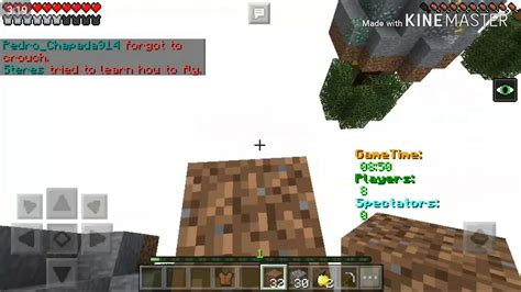 Minecraft Pe Skywars Eu Sou Muito Ruim Nesse Mapa Youtube