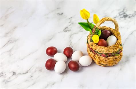 Premium Photo Easter Still Life With Eggs