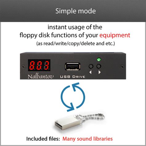 Floppy Disk Usb Emulator N Drive For Yamaha Cvp