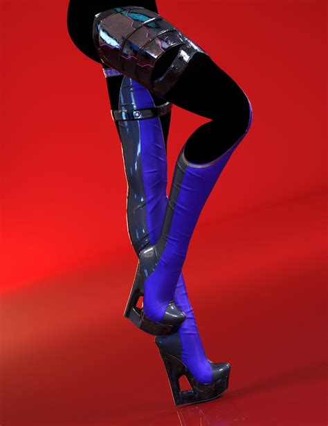 DForce HM Gammaray Outfit For Genesis 9 Daz 3D