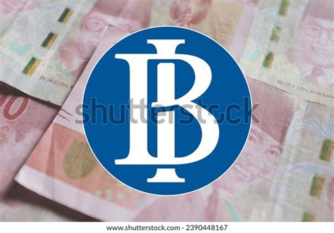 Bank Indonesia Logo Blue Background One Stock Illustration 2390448167 ...