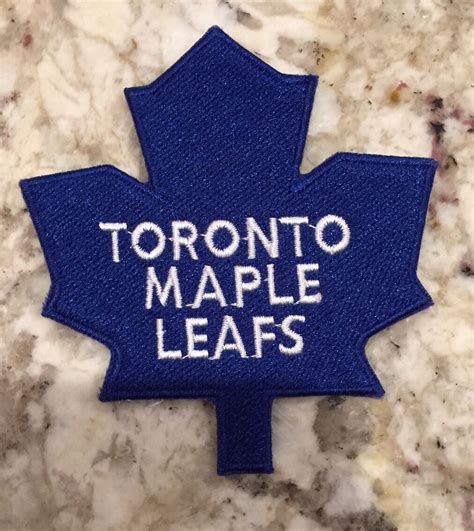 Toronto Maple Leafs Logo Embroidered Iron On Patch 3 X2 1 2 Nice Ebay