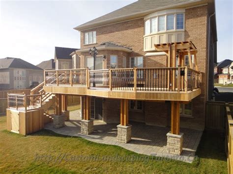 View Of The Second Level Deck When It Was Fully Constructed Building