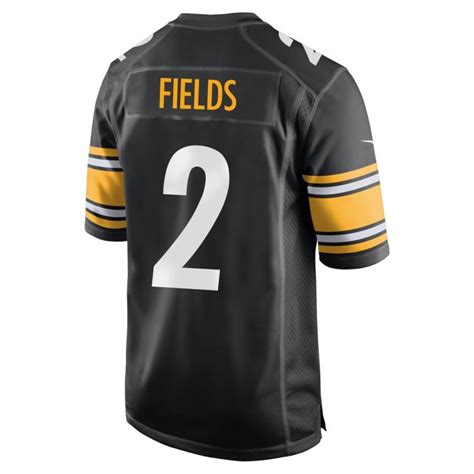 Justin Fields #2 Men's Nike Replica Home Jersey