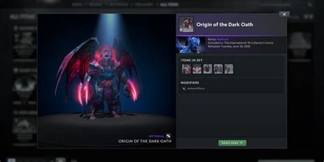 Beli Item T Origin Of The Dark Oath Bundle Night Stalker Collector