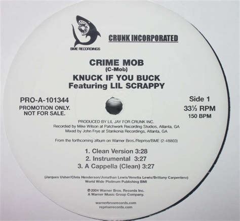 Crime Mob Knuck If You Buck Vinyl Amazon Music