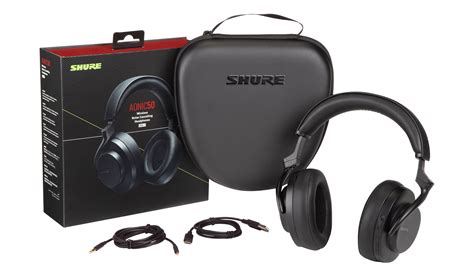 Shure AONIC 50 Gen 2 Wireless Noise Cancelling Headphones - Black ...