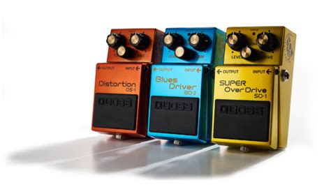 Boss Launches 50th Anniversary Pedals Pedal Haven