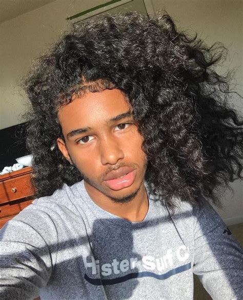 6+ Cool Curly Hairstyles For Black Boys With Long Hair