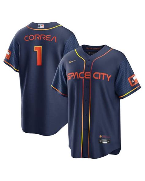 Nike Carlos Correa Houston Astros City Connect Replica Player Jersey In