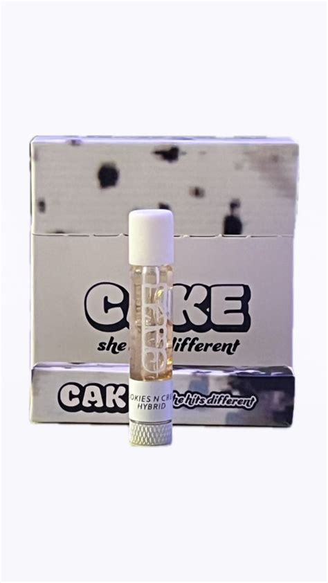 Cookies Ncream Gram Thc Vape Cartridge Cake