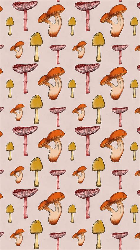 80 Wallpaper Vintage Mushroom For Free Myweb