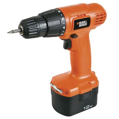 parafusadeira cd121k 12v Black & Decker - Coluna Material de Construção