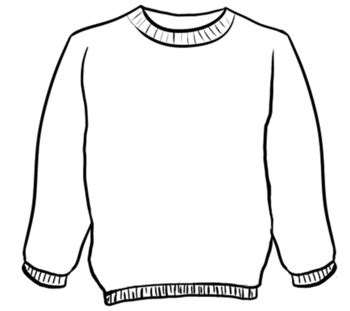 Ugly Sweater Template by Madame Frau | Teachers Pay Teachers