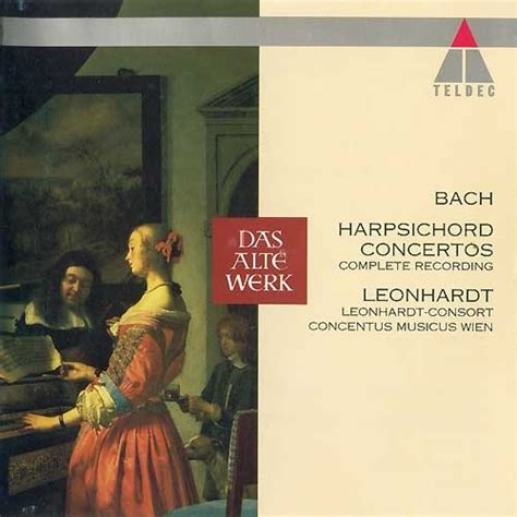 Bach J S Gustav Leonhardt Complete Harpsichord Concertos