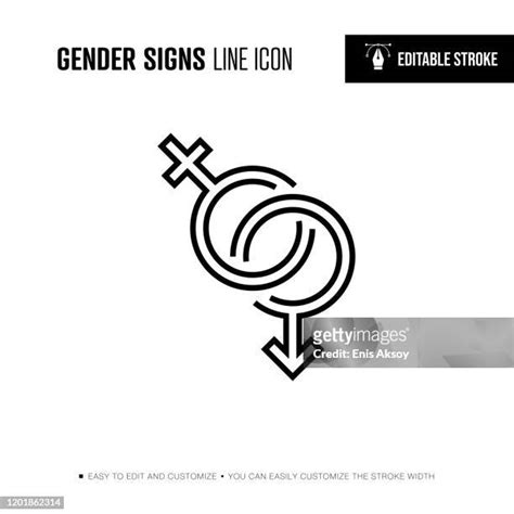 Gender Equality Line Art Icon Photos and Premium High Res Pictures - Getty Images