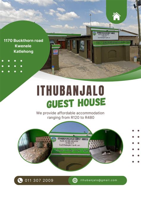 Ithubanjalo Guest House Listing Accommodation 4 Sa