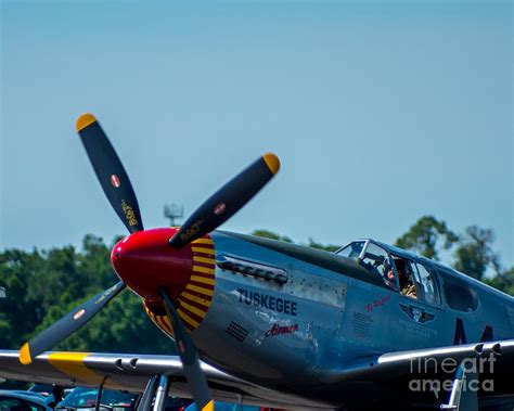 Tuskegee Airmen Plane Photograph by Stephen Whalen | Fine Art America