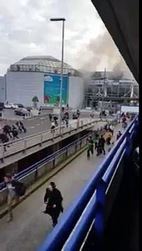 Vid O Bruxelles Les Premi Res Images Apr S L Explosion L A Roport