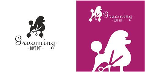 Dog Grooming Logo by MaraDesign | Codester