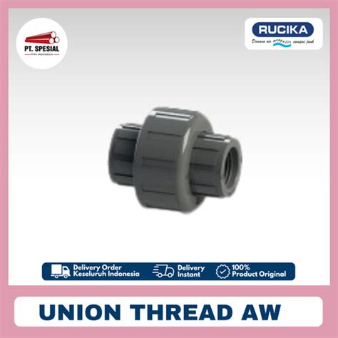 Jual Union Thread Watermoor Drat Aw Inch Rucika Fitting Pvc