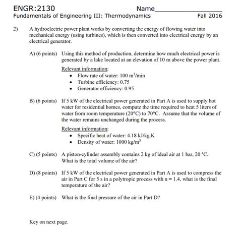 Solved Engr Fundamentals Of Engineering Iii Chegg