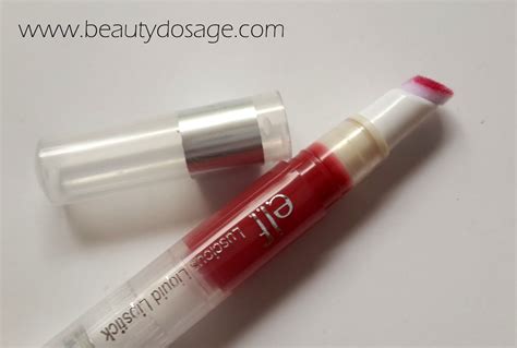 Review Of The Elf Luscious Liquid Lipstick In The Shade ‘cherry Tart