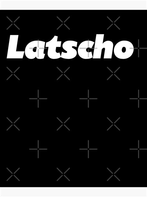 Latscho Manische Sprache Giessen Poster By Janvonw Redbubble