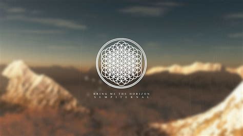 Hd Wallpaper Bring Me The Horizon Logo Digital Art Circle