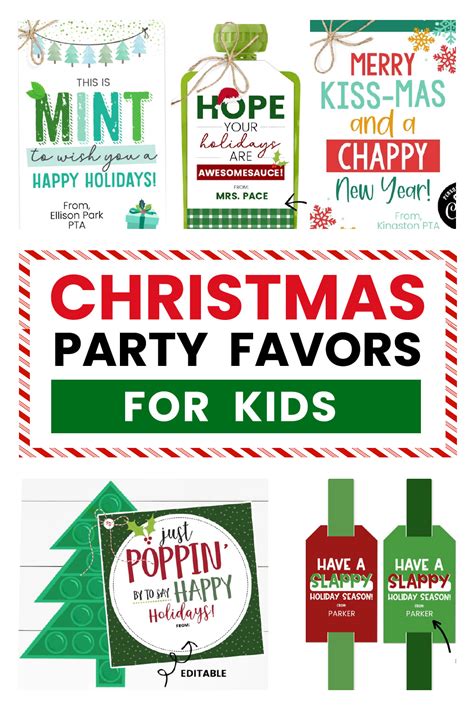 Christmas Party Favors For Kids Kendra John Designs