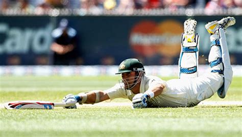 Phil Jaques Dives To Make His Ground Espncricinfo