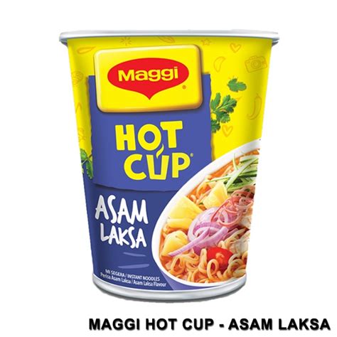 MAGGI Hot Cup Instant Noodle Asam Laksa 60g Lazada