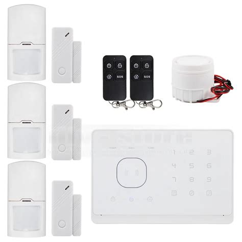 Diysecur Wireless Wired Gsm Home Security Burglar Alarm System Ios