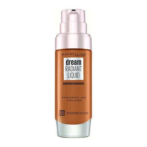 Maybelline Dream Radiant Liquid Foundation 65 Coconut — Beautynstyle