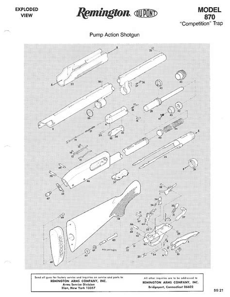 PDF EXPLODED VIEW Remington Pump Action Shotgun MODEL 870 DOKUMEN TIPS