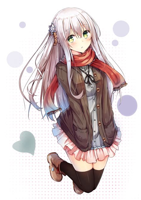 Autumn Outfit [Original] : r/awwnime