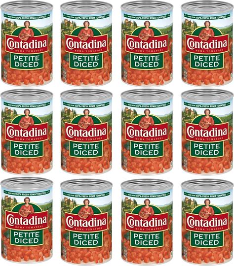 Amazon Del Monte Petite Canned Hot Diced Tomatoes With Jalapeno