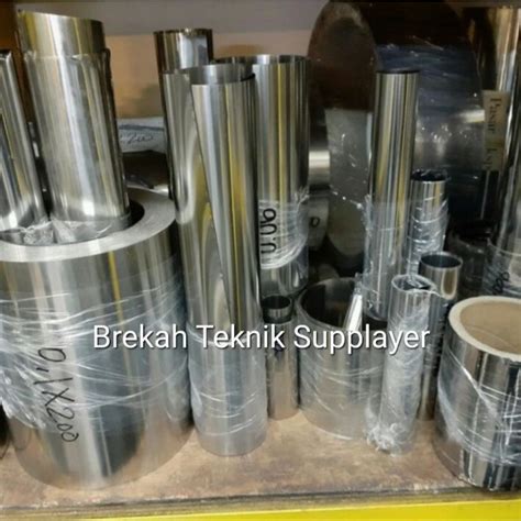 Jual Plat Stainless Stell Ukuran Mm X Mm X Mm Shopee