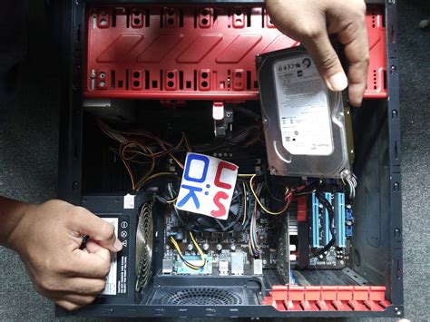 repair pc desktop tak  masuk windows kerana hard disk  rosak