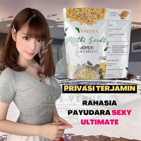 Jual PEMBESAR PAYUDARA Methi Seeds Jamu Obat Nutrisi Pembesar