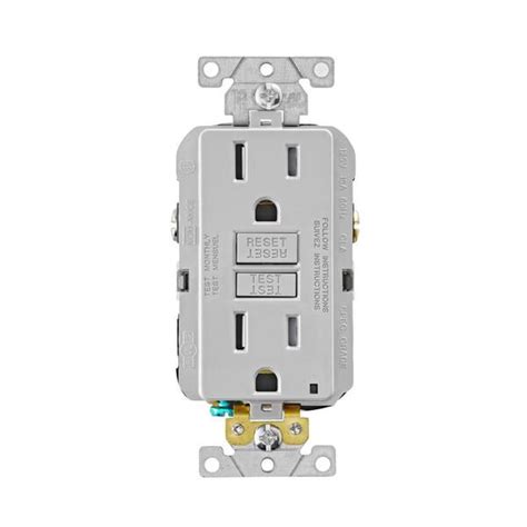 Leviton Smartlockpro Self Test Tamper Resistant Gfci Duplex