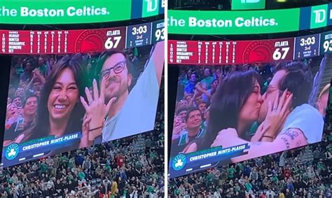 Mclovin Actor Christopher Mintz Plasse Shows Off Engagement At Celtics